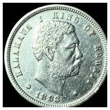 1883 Hawaii Silver Dime CLOSELY UNCIRCULATED