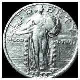1926-S Silver Standing Liberty Quarter  UNCIRCULA