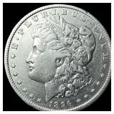 1896-O Silver Morgan Dollar NEARLY  UNCIRCULATED
