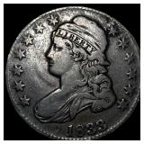 1833 Capped Bust Half Dollar ABOUT UNCIRCULATED