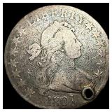 1801 Draped Bust Silver Dollar HIGH GRADE