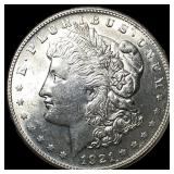 1921 Silver Morgan Dollar GEM BU