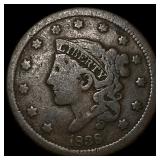 1838 Coronet Head Large Cent LIGHTLY CIRCULATED