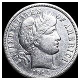 1914-D Silver Barber Dime UNCIRCULATED
