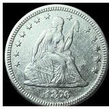 1876 Seated Liberty Quarter HIGH GRADE