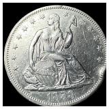 1858 Seated Liberty Half Dollar HIGH GRADE
