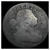 1806 Draped Bust Large Cent NICELY CIRCULATED