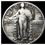1930 Standing Liberty Silver Quarter NEARLY UNCIRC