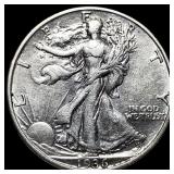 1936-D Silver Walking Liberty Half Dollar CLOSELY