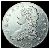 1834 Capped Bust Half Dollar CLOSELY  UNCIRCULATE