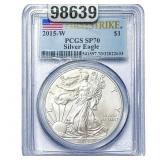 2015-W Silver Eagle PCGS SP70