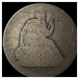 1858-O Silver Seated Liberty Half Dollar  NICELY