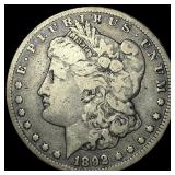1892-CC Silver Morgan Dollar LIGHTLY  CIRCULATED
