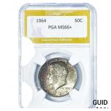 1964 Kennedy Half Dollar PGA MS66+