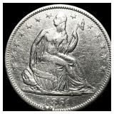 1861-O Silver Half Dollar HIGH GRADE