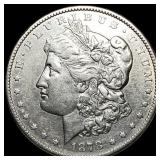 1878-S Silver Morgan Dollar CHOICE AU