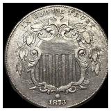 1873 Shield Nickel UNCIRCULATED