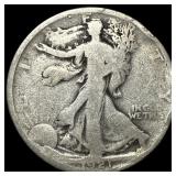 1921 Walking Liberty Half Dollar NICELY CIRCULATED