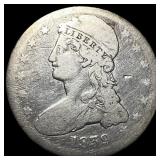 1839 Silver Half Dollar (Capped Bust) NICELY CIRCU