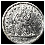 1838 Seated Liberty Dime UNCIRCULATED