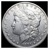 1881-S Silver Morgan Dollar NEARLY UNCIRCULATED