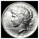1921 Silver Peace Dollar UNCIRCULATED