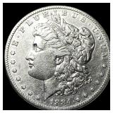 1884-S Silver Morgan Dollar CLOSELY UNCIRCULATED