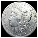 1890-CC Silver Morgan Dollar LIGHTLY  CIRCULATED