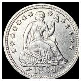 1854 Arrows Seated Liberty Half Dime CLOSELY  UNC