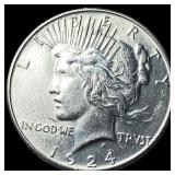 1924-S Silver Peace Dollar UNCIRCULATED