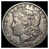 1901 Morgan Silver Dollar NEARLY UNCIRCULATED