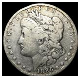 1886-O Silver Morgan Dollar ABOUT UNCIRCULATED
