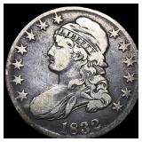 1832 Capped Bust Half Dollar NEARLY UNCIRCULATED
