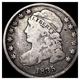 1835 Capped Bust Dime ABOUT UNCIRCULATED