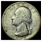 1932-S Silver Washington Quarter LIGHTLY CIRCULATE
