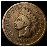 1869 Indian Head Cent NICELY CIRCULATED