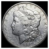 1904-O Silver Morgan Dollar NEARLY UNCIRCULATED
