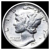 1921 Mercury Dime CLOSELY UNCIRCULATED