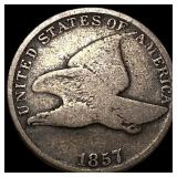 1857 Flying Eagle Cent LIGHTLY CIRCULATED