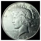 1922-S Silver Peace Dollar UNCIRCULATED