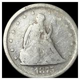 1875-S Silver Twenty-Cent Piece NICELY  CIRCULATE