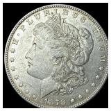1878 Silver Morgan Dollar CLOSELY  UNCIRCULATED