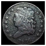1826 Classic Head Half Cent ABOUT UNCIRCULATED