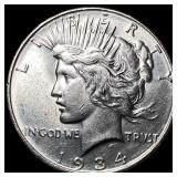 1934 Silver Peace Dollar UNCIRCULATED