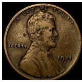 1911-S Lincoln Wheat Cent HIGH GRADE
