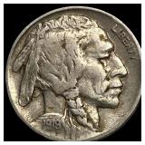 1919-D Buffalo Nickel NEARLY UNCIRCULATED