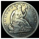 1871-S Silver Half Dollar NEARLY UNCIRCULATED