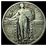 1926-S Silver Standing Liberty Quarter NEARLY UNCI