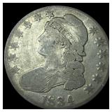 1834 Capped Bust Half Dollar NICELY  CIRCULATED