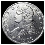 1832 Capped Bust Half Dollar CLOSELY UNCIRCULATED